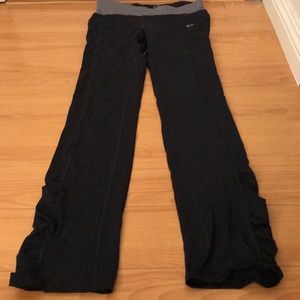 Black Champion Flared Athleisure Pants